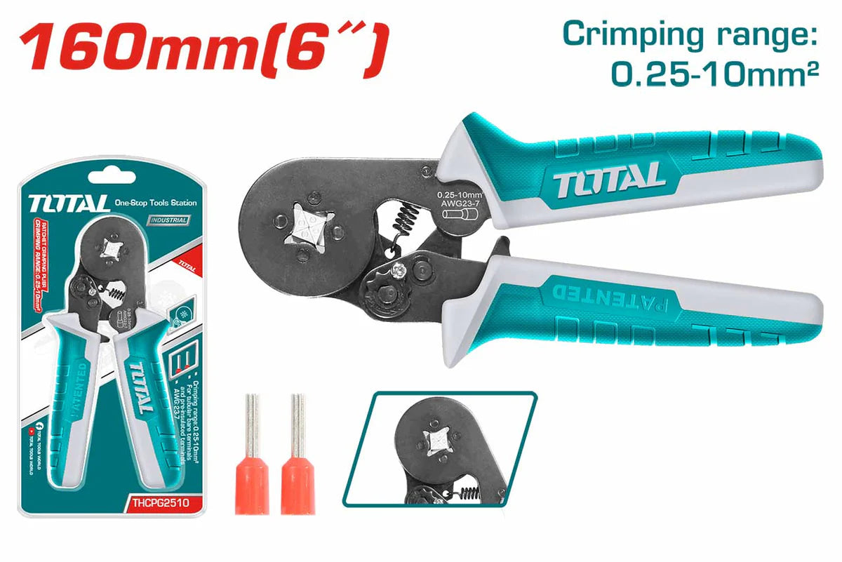 Total-Ratchet-crimping-plier-THCPG2510-Marvi_Sons